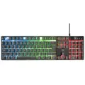 Produktbild: Trust GXT 838 Tastatur USB QWERTY Italienisch Schwarz - Schwarz