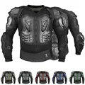 Produktbild: BULLDT Protektorenjacke Damen & Herren Titan für Motorrad Motocross ATV Skatebording Quad Scooter MTB Enduro Reiten Protektoren - Atmungaktiv 2in1 Jacke mit abnehmbar Rückenprotektor - Schwarz - 48