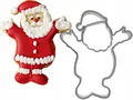 Produktbild: Ausstecher 8cm Edelstahl Metall Keksausstecher Plätzchenform Weihnachten
