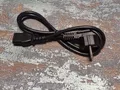 Produktbild: Sonero Kaltgerätekabel Netzkabel: 90° Schutzkontakt & C13 Buchse, 1m, Schwarz