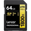 Produktbild: Lexar Professional 1800x SDXC 64GB
