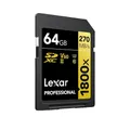 Produktbild: Lexar LSD1800064G-BNNNG SDXC UHS-II 64GB 270 MB/s schwarz