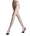 Produktbild: FALKE Damen Strumpfhose Paradise Net W Ti transparent gemustert 1 Stück, Blau Smoky Blue 6483, S-M
