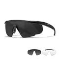 Produktbild: Wiley X │ Saber Advanced Sportsbrille Herren und Damen Schutzbrille Sonnenbrille │ Taktische Militärische MTB Brille │ Laufbrille Radfahren │ Fahrt Wandern Fischen Outdoor-Aktivitäten Airsoft…