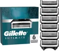 Produktbild: Gillette Intimate Rasierklingen für Intimbereich, 6 Intimrasierer Gleitstreifen