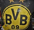Produktbild: Borussia Dortmund Kissen LOGO 2 Sterne schwarz gelb ca.40x40 cm Neu,OVP,Lizenz