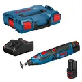 Produktbild: Bosch Akku-Rotationswerkzeug GRO 12V-35 2x 2,0 Ah Li-Ion Akkus + Lader + L-BOXX