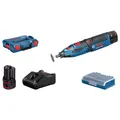 Produktbild: Bosch Professional GRO 12 V LI 06019C5001 Akku-Multifunktionswerkzeug  inkl. ...