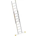 Produktbild: Layher Stufenschiebeleiter Topic 1032 mit Traverse 3,3 5,25 m