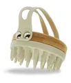 Produktbild: Fantasia Beauty Kopfhaut Massagebürste – Shampoo Bürste & Scalp Scrub aus Bambus und weichem Silikon – Scalp Massager für entspannende Kopfmassage – Ergonomisches Design für alle Haartypen