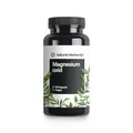 Produktbild: natural elements Magnesium - 90 Kapseln - 667mg, davon 400mg elementares Magnesium pro Kapsel - Laborgeprüft, hochdosiert, vegan