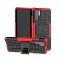 Produktbild: Oudoor Hülle Kompatibel mit Huawei P30 Pro | Case Panzer Hülle Cover Schutzhülle Etui Bumper | Rot