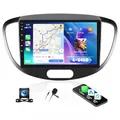 Produktbild: SIXTOP [4G+64G] Android 13 Autoradio für Hyundai i10 (2007-2013) mit Carplay Android Auto,9“ Touchscreen Radio mit Bluetooth EQ GPS WiFi FM/RDS MirrorLink Split Screen+Rückfahrkamera &Mic