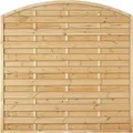 Produktbild: T&J MAXI BOGEN Lamellenzaun 180 x 180/160 cm