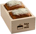 Produktbild: bax im Holz Brot-Holzbackrahmen Backform aus massivem Buchenholz / Einfach