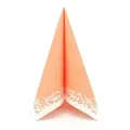 Produktbild: Airlaid Serviette Romantique in Apricot, 40 x 40 cm, 50 Stück - APARTina