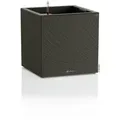 Produktbild: Lechuza Pflanzkübel eckig Canto Slatestone 40 low dark grey