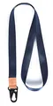 Produktbild: HEZEN Coole Lanyard für Schlüssel, Halsriemen Schlüsselbund für Frauen, Lanyard Logo für Männer, ID Lanyard (Navy blau)