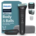 Produktbild: Philips 7000 series Body Groomer BG7480/15 2D-Flex-Scherkopf und duales Trimm-/Rasiersystem, Nass & Trocken, Keine Wartung – muss nicht geölt werden, Batterie, Schwarz