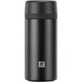 Produktbild: ZWILLING Thermo Isolierflasche für Tee & Infused Water, 420 ml, Edelstahl, Schwarz