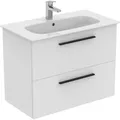 Produktbild: Ideal Standard Einzelwaschtisch i.life A 70 cm Weiß Glänzend mit Softclose