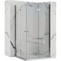 Produktbild: Rea Duschkabine Fold N2 70X70 Chrome - Silber
