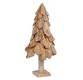 Produktbild: LebensWohnArt Dekoobjekt Teak Deko Baum BOOM ca. H120cm Tannenbaum Massivholz