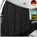 Produktbild: Auto Trennvorhänge Sonnenschutz, 134 x 78 cm, Abnehmbarer Auto Hinten