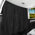 Produktbild: Auto Trennvorhänge Sonnenschutz, 134 x 78 cm, Abnehmbarer Auto Hinten 
