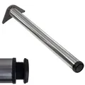 Produktbild: ID Dinkel Tischbeine höhenverstellbar Ø60mm Edelstahl V2A für Schreibtisch Esstisch Länge 820mm