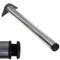 Produktbild: Stahlia 1 x Edelstahl Tischfuß Ø60 mm Tischbein Möbelfuß |Höhe : 820 mm | höhenverstellbar + 30 mm|inkl. Befestigungsmaterial