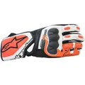 Produktbild: Motorrad Handschuhe XXL- Alpinestars SP-8 v3 - Sommer schwarz-weiß-fluorot