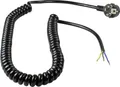 Produktbild: AS Schwabe 70424 Strom Anschlusskabel Schwarz 1m