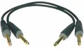 Produktbild: KLOTZ AU-JJ0060 Patchkabel Klm-Klm, 2x0,6m