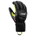 Produktbild: LEKI Griffin Pro 3D Handschuhe Skihandschuhe Fingerhandschuhe (schwarz-Lime-weiß, 8.5)