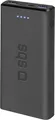 Produktbild: SBS Powerbank 10.000 mAh Schwarz 2x USB A 1x USB C Kupplung