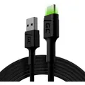 Produktbild: GreenCell Cell KABGC13 USB Kabel USB 2.0 USB A USB C (2 m, USB 2.0) (KABGC13)