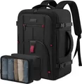 Produktbild: Handgepäck Rucksack mit Laptopfach, 40l, Schwarz