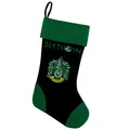 Produktbild: Harry Potter Weihnachtsstrumpf Slytherin - 45 cm - Cinereplicas - NEU