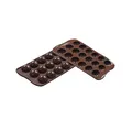 Produktbild: silikomart | SCG34 Silikonform für CHOCO GOAL Pralinen, Antihaft, 18 Pralinen, 1er Pack Form für Süßigkeiten, Easy Choc, Ø 27 h 14 mm, Made in Italy