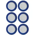 Produktbild: Ritzenhoff & Breker DOPPIO Dessertteller 20 cm 6er Set -  Indigo Blau