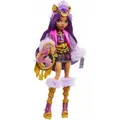 Produktbild: Monster-High Puppe Monsterfest, ab 4 Jahre, Puppe Clawdeen mit Zubehör, 24 cm