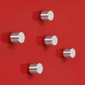Produktbild: Magnet C5 Zylinder-Design silber stark Ø10x10 mm