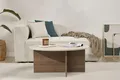 Produktbild: Skye Decor, Hochwertiger Couchtisch (3-teilig) Sapphire Oak, 100% Melamin, 90x40 cm