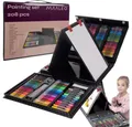 Produktbild: MAALEO Malpalette Malset Malkoffer Set, Enthält Buntstifte, Wachsmalstifte, Ölpastelle, Marker, Aquarellfarben
