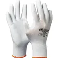 Produktbild: GEBOL Schutzhandschuh Micro Flex weiß Größe 8