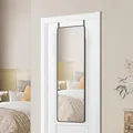 Produktbild: Ganzkörperspiegel, 120 x 40 cm, rechteckiger Spiegel, Wand oder Türmontage, R...