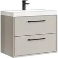 Produktbild: BADMÖBEL-SET Florence 2 Teile Cashmere - 60 x 35 x 51 cm