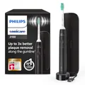 Produktbild: Philips Sonicare 3100 elektrische Zahnbürste, Schallzahnbürste, Andruckkontrolle und Timer, Reiseetui, Schwarz, HX3673/14