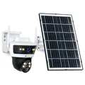 Produktbild: LUVISION 4G / LTE PTZ Dual Objektiv Solar Überwachungskamera mit SIM Karte Mikrofon KI Bewegungsverfolgung